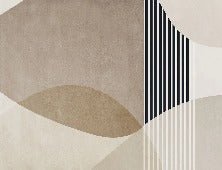 Papier peint forme créative