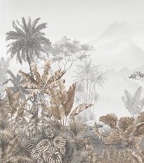 Tapete Trend Tropical Sepia