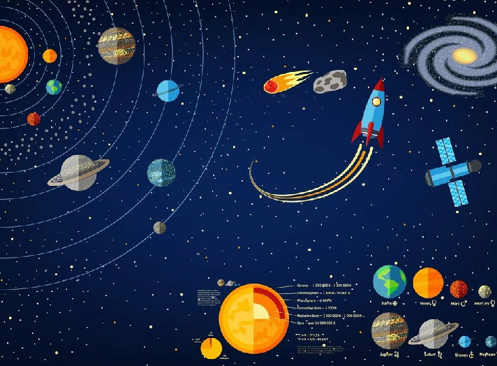Papier peint astronaute univers galaxy