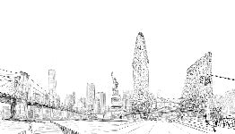 Papier peint architecture New York, XXL, tendance