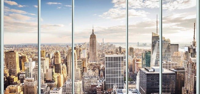 Tapete From Building New York