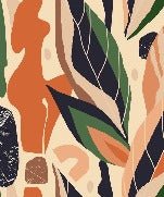 Abstract plant wallpaper