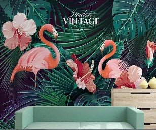 Papier peint Vintage Jungle, XXL, tendance