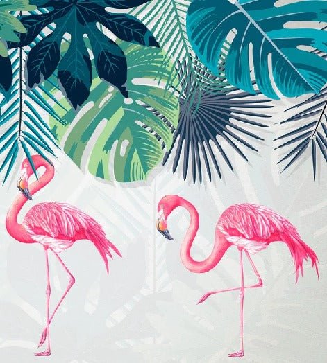 Tapete Flamingo elegant