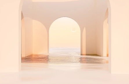 Panorama-Tapete Design sunset arch