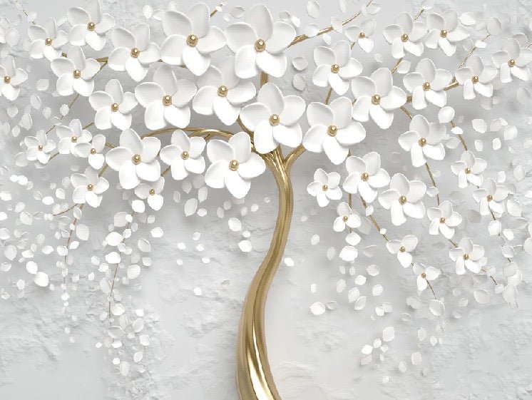 Papier peint toilette tree 3D, XXL, tendance