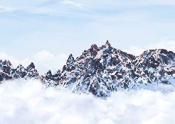 Papel pintado Mont Blanc toile des Cimes