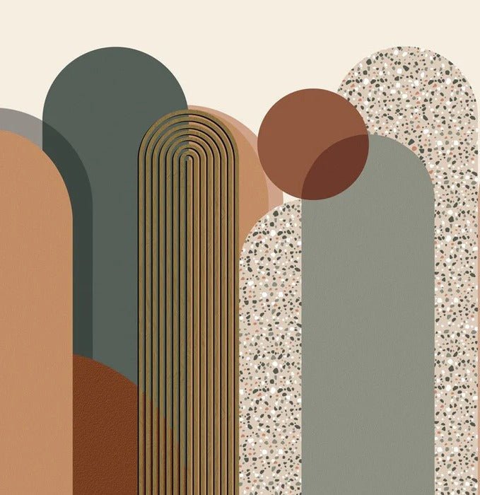 Papier peint Art déco graphique tendance, XXL, tendance