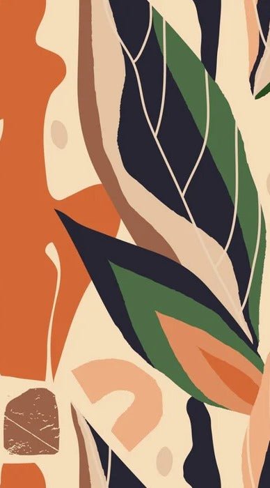 Abstract plant wallpaper