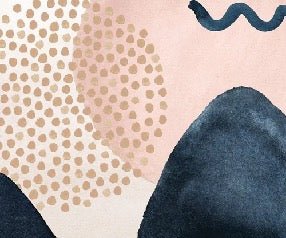 Papier peint panoramique blush, XXL, tendance