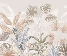 Papier peint panoramique jungle terracotta, XXL, tendance