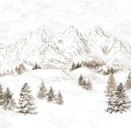 Alpi montagna carta da parati