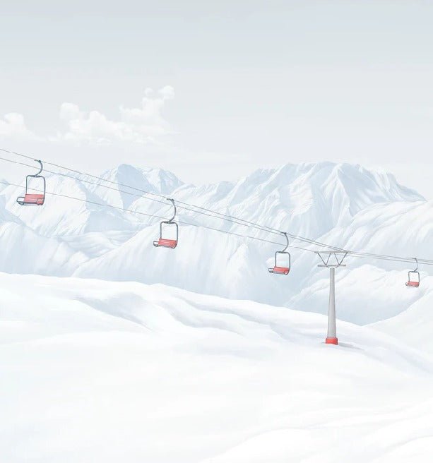 Papier peint massif des grandes Rousses