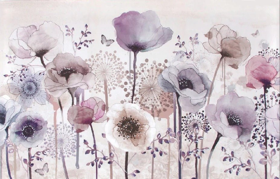 Tapete Fleur Parme