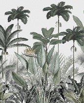 Papier peint panoramique jungle tree, XXL, tendance