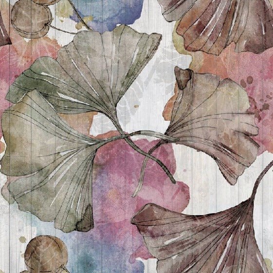Panorama-Tapete Ginkgo Japan Zen