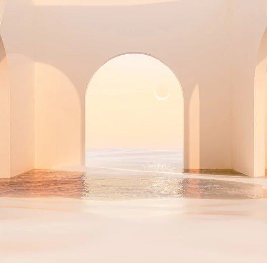 Panorama-Tapete Design sunset arch