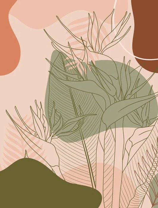 Papier peint panoramique art paint, XXL, tendance