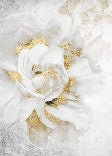 Papier peint toilette Fleur Or