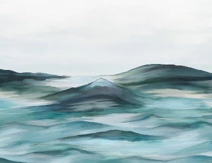 Papier peint panoramique plénitude vert