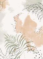 Papier peint panoramique aquarelle végétale, XXL, tendance