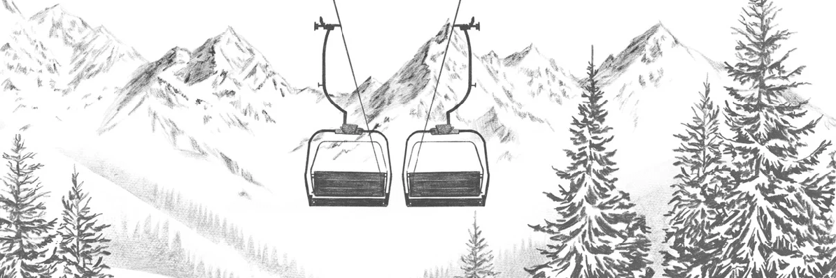 Papier peint immersion Alpine - Muralconcept