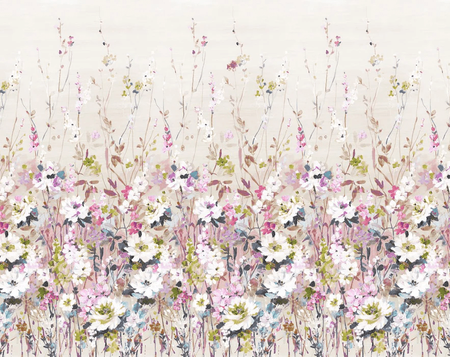 Papier peint fleur secret garden, XXL, tendance