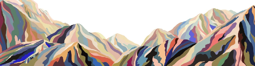 Papier peint Annecy arty color - Muralconcept