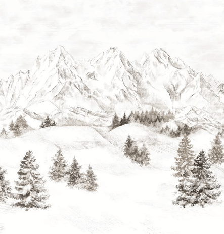 Alps mountain range wallpaper