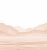 Papier peint Annecy et son lac paisible terracotta - Muralconcept
