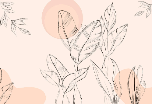 Graceful Flora Wallpaper