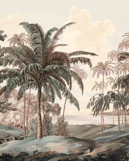 Papier peint paysage Célèbes terra, XXL, tendance