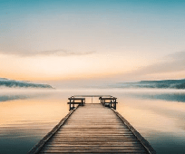 Papier peint photo vue lac