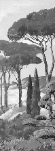 Papier peint balade dans les calanques - Muralconcept