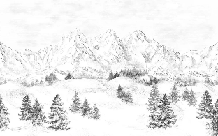 Alps mountain range wallpaper