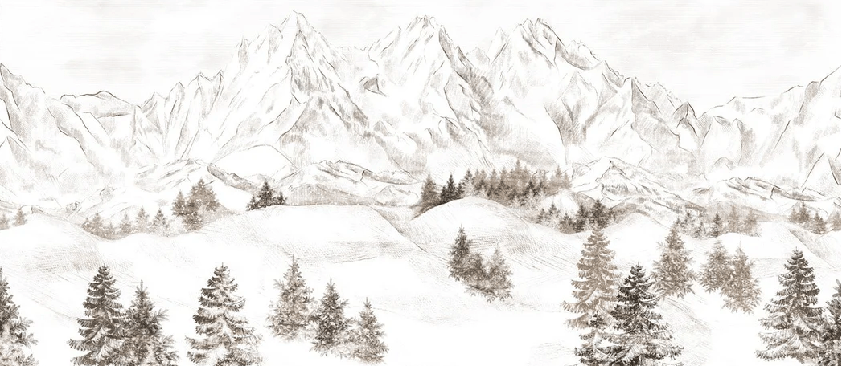 Alps mountain range wallpaper