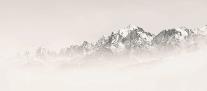 Mont Blanc wallpaper in sepia mist