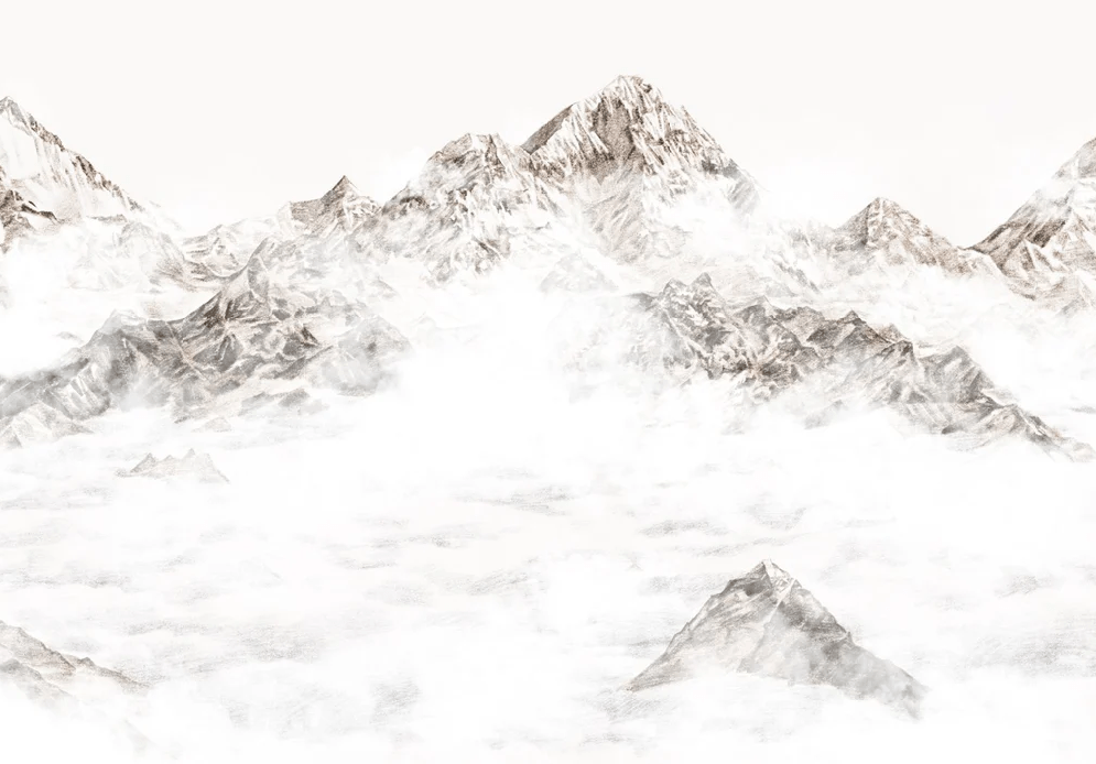 Papier peint Mont Everest