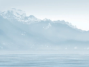 Papier peint Annecy et son lac paisible