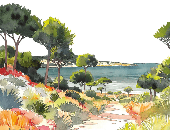 Papier peint panoramique air estival, XXL, tendance