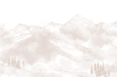 Aravis beige panoramic wallpaper