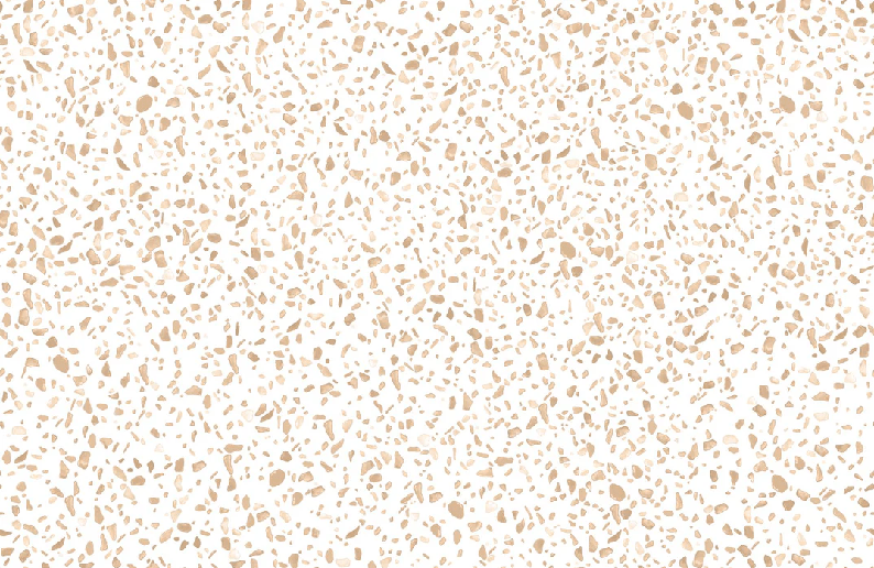 Papier peint effet terrazzo sépia, XXL, tendance