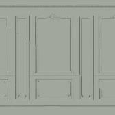 Papier peint Haussmann Vert de gris - Muralconcept