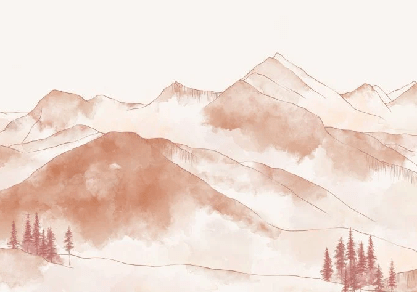 Papier peint montagne chaine des Aravis, XXL, tendance