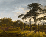 Papier peint paysage historique italien