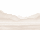 Papier peint Annecy et son lac paisible beige - Muralconcept