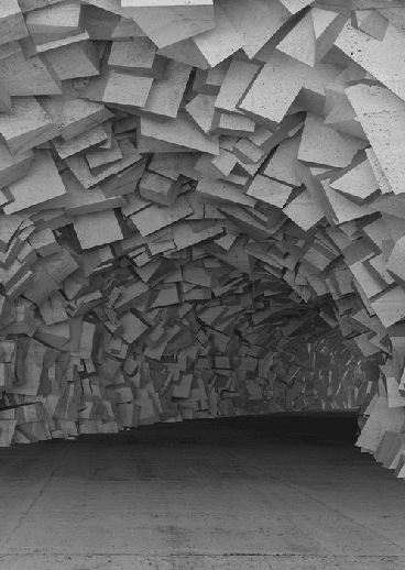Papier peint White Perspective - Muralconcept