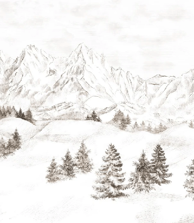 Alpi montagna carta da parati