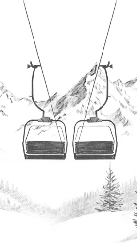 Papier peint immersion Alpine - Muralconcept