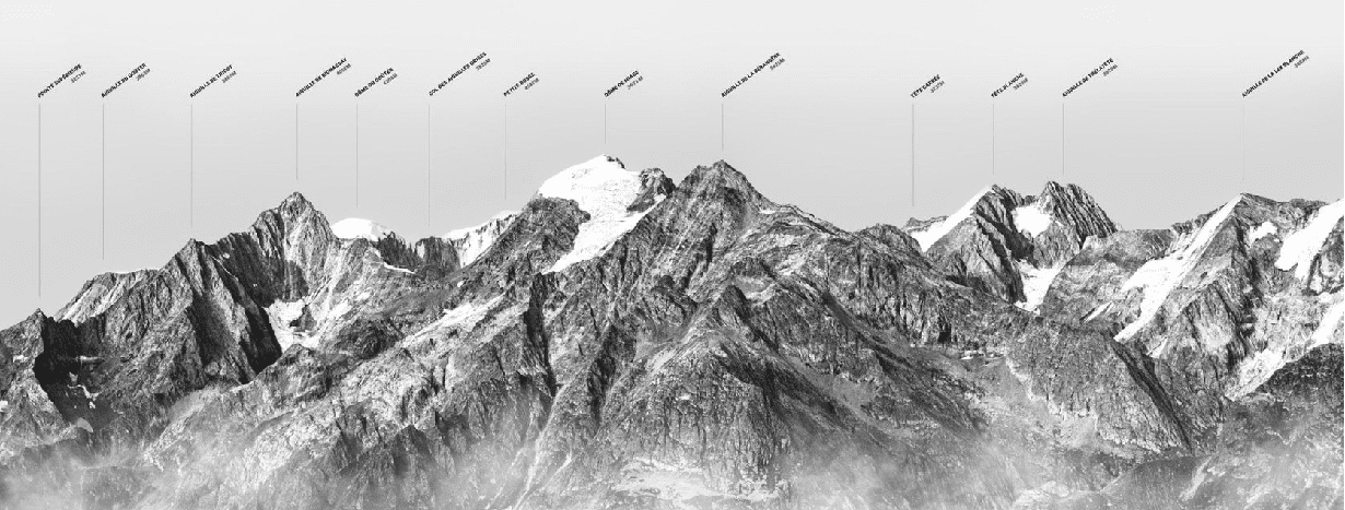 Papier peint montagne dôme Alpin - Muralconcept